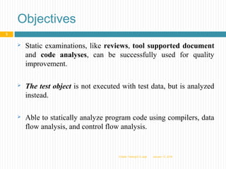 3.static testing | PPT