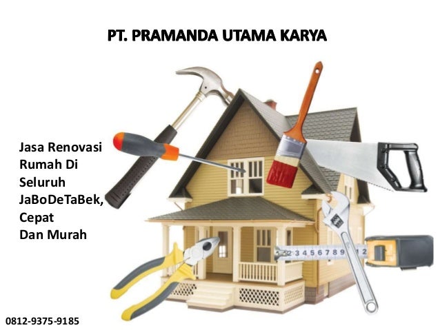 0812 9375 9185 Jasa Renovasi Rumah Di Cinere Depok