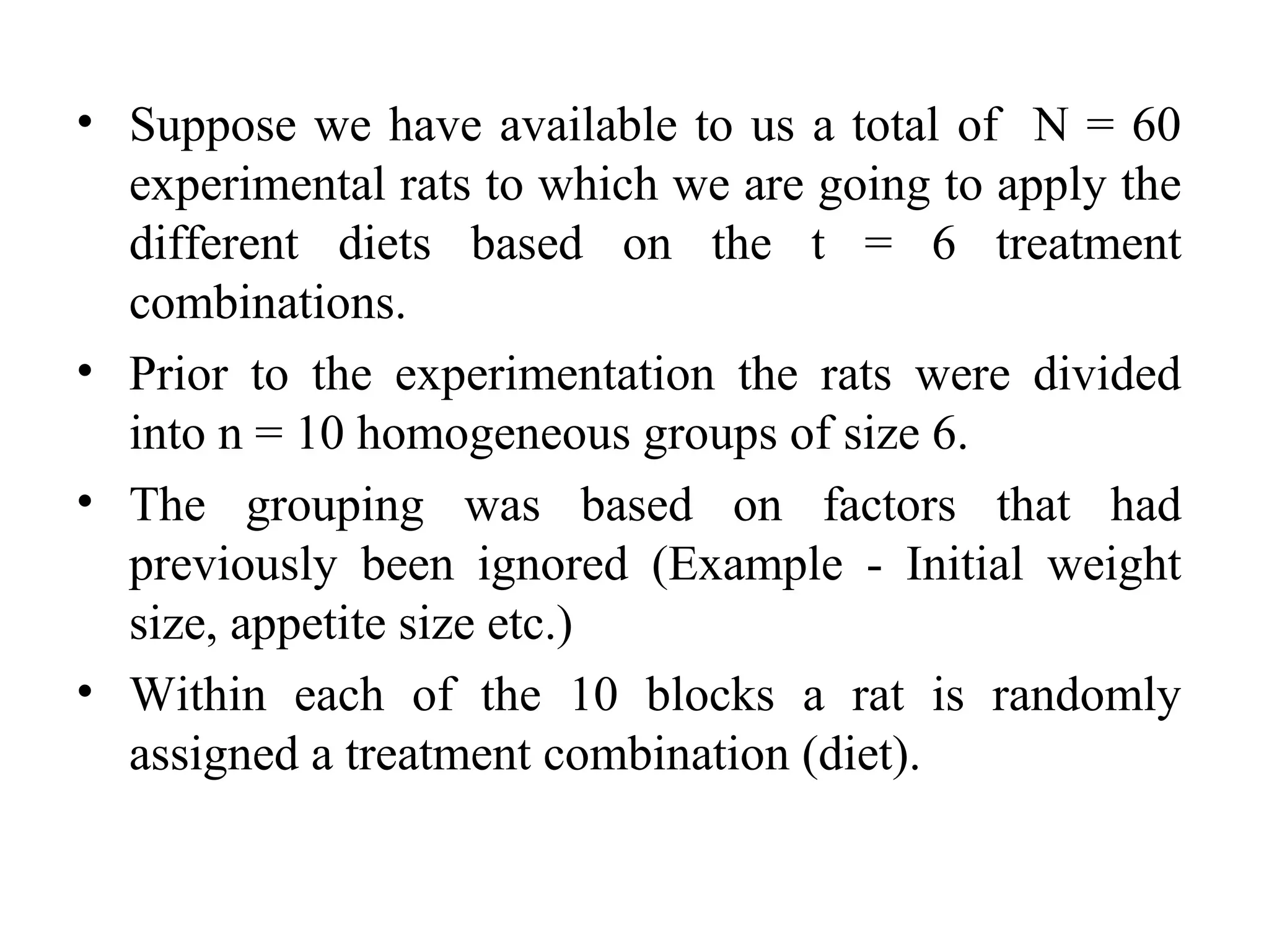 Randomized complete block design - Dr. Manu Melwin Joy - School of ...