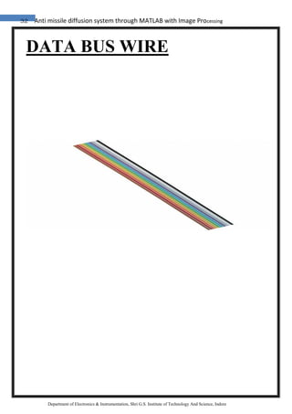 32 Anti missile diffusion system through MATLAB with Image Processing
Department of Electronics & Instrumentation, Shri G.S. Institute of Technology And Science, Indore
DATA BUS WIRE
 