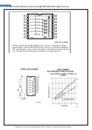 9 Anti missile diffusion system through MATLAB with Image Processing
Department of Electronics & Instrumentation, Shri G.S. Institute of Technology And Science, Indore
 