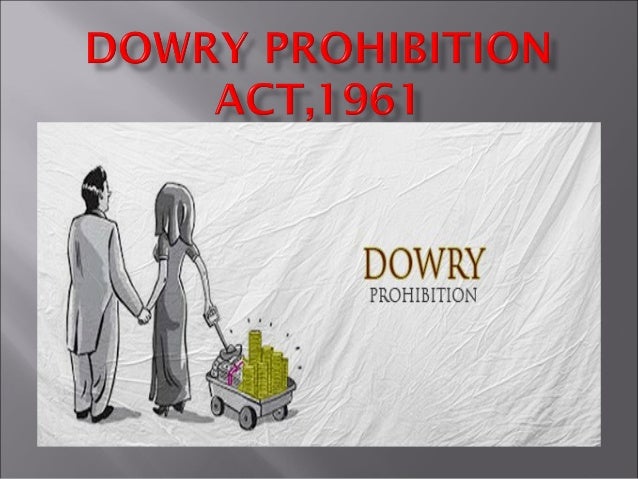essay on dowry prohibition act 1961