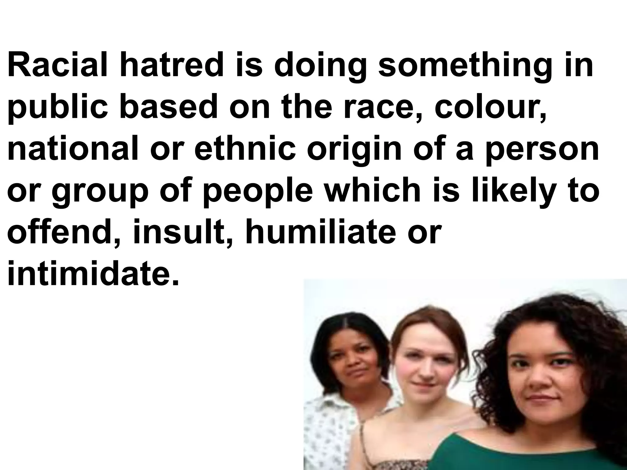 Racial discrimination (IT) | PPTX