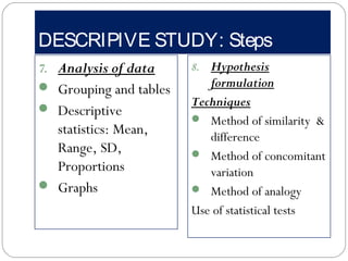 3. descriptive studies | PPT