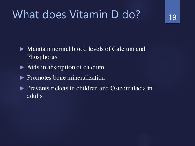 Vitamin D Dental Applications