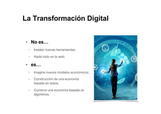 EMBD2018 | Economía Algorítmica: Los 3 pilares la transformación digital 