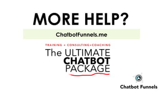 How to Automate Your Sales Funnels with Messenger Marketing -  Arvell Craig, Chatbot Funnels