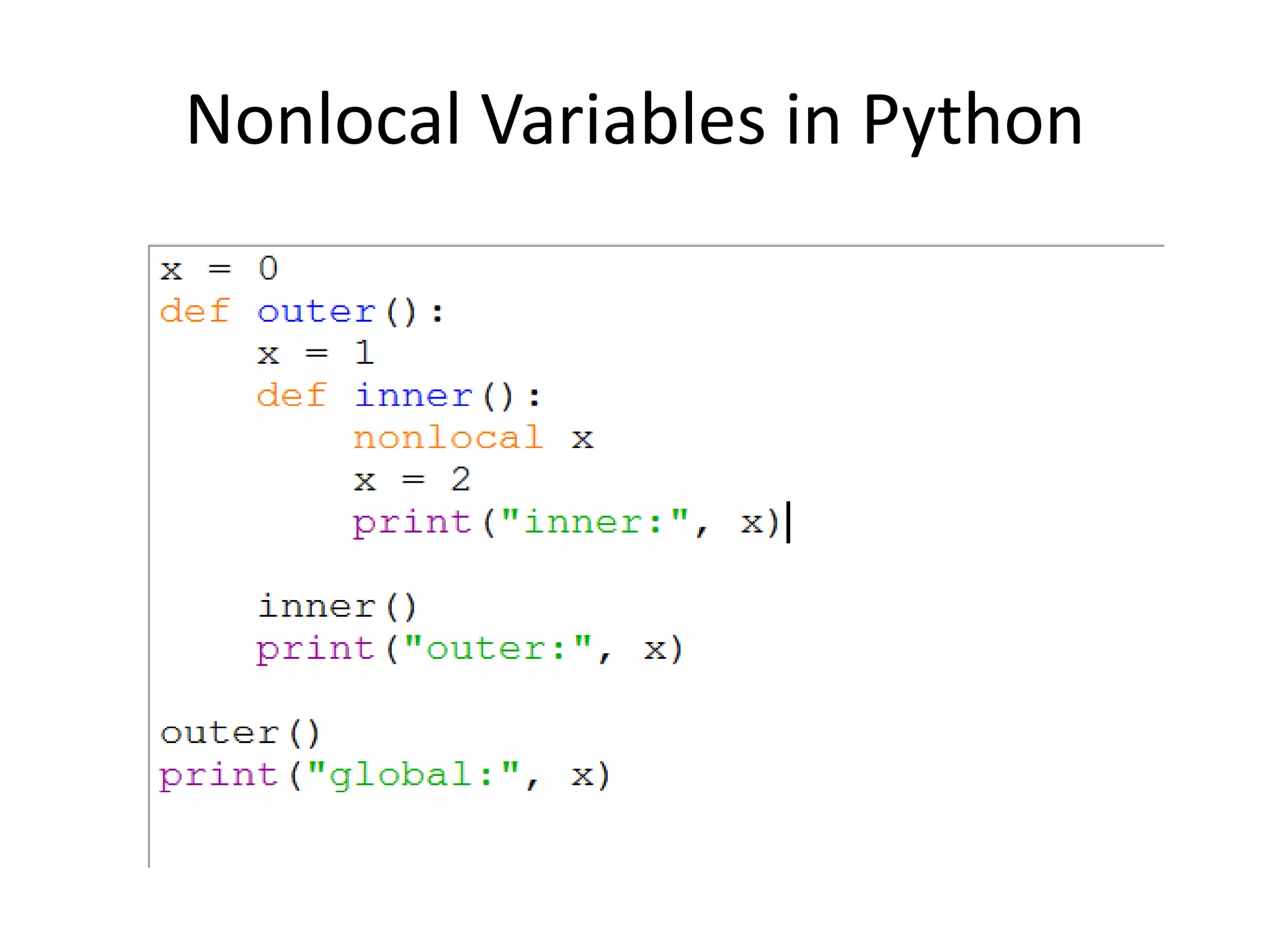Functions in Python | PPTX