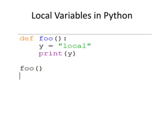 Functions in Python | PPT