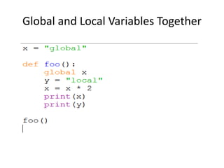 Functions in Python | PPT