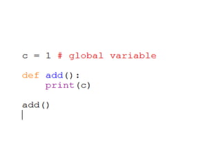 Functions in Python | PPT