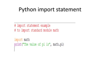 Functions in Python | PPT