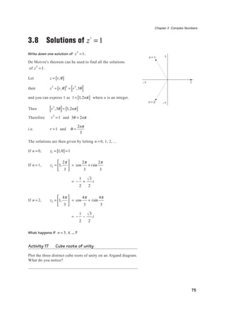 Complex Numbers Iii.pdf 3.complex numbers Further Mathematics Zimbabwe Zimsec Cambridge | PDF