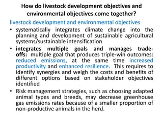 Presentation: The Low Emissions Livestock Workshop