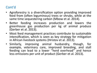 Presentation: The Low Emissions Livestock Workshop