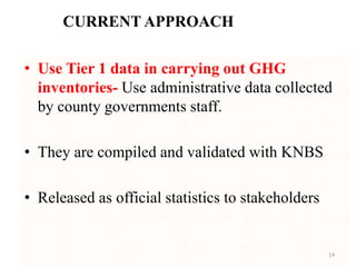 Ambitions and challenges regarding low emissions livestock sector in Kenya