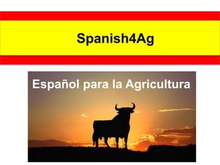 Español para la Agricultura
 