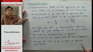 3.1.2 transconductance | PPTX