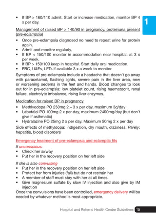 Raised Guidelines 3.Hospital and Referral Health Centre Guidelines | PDF