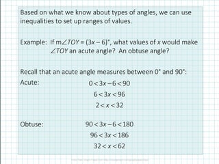 Principle Angle Ranges 3.1 Pairs of Angles | PDF