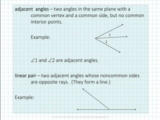 3.1 Pairs of Angles | PDF