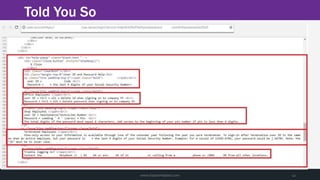 Hacker Halted 2018: From CTF to CVE – How Application of Concepts and ...