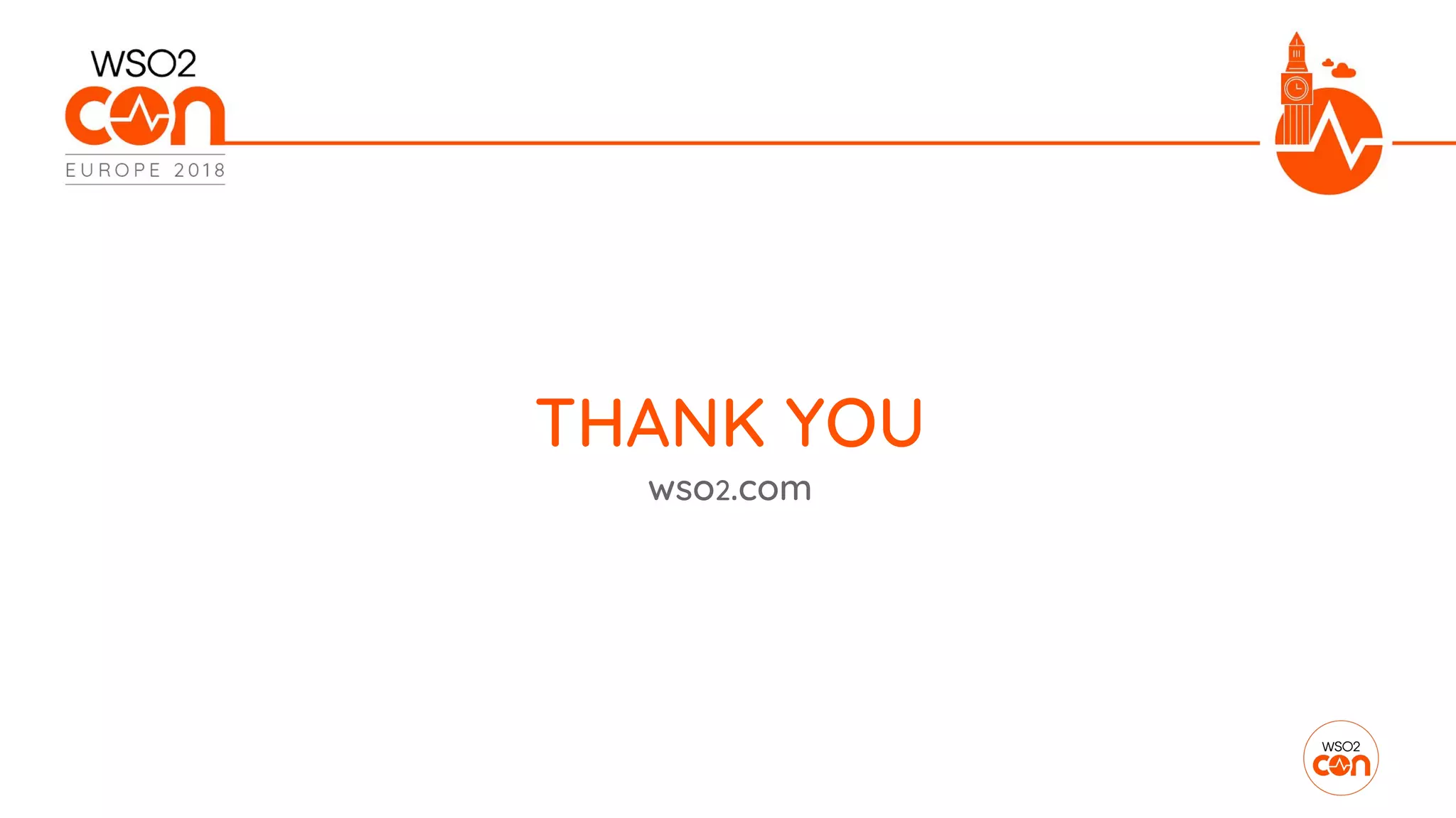 THANK YOU
wso2.com
 