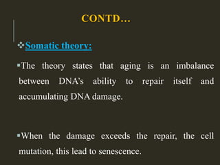 3. theories of aging | PDF