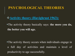 3. theories of aging | PDF