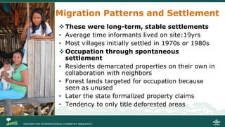 Migration and Forests: People in Motion – Landscapes in Transition
