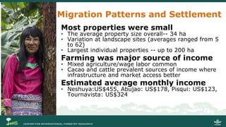 Migration and Forests: People in Motion – Landscapes in Transition