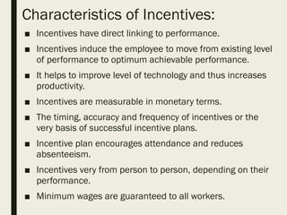 3. incentives & benifits | PDF
