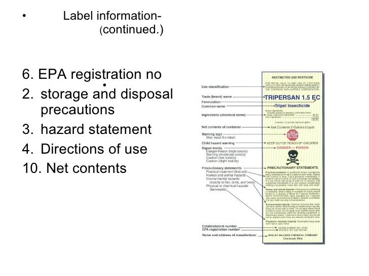 36 Pesticide Label Worksheet - Labels 2021