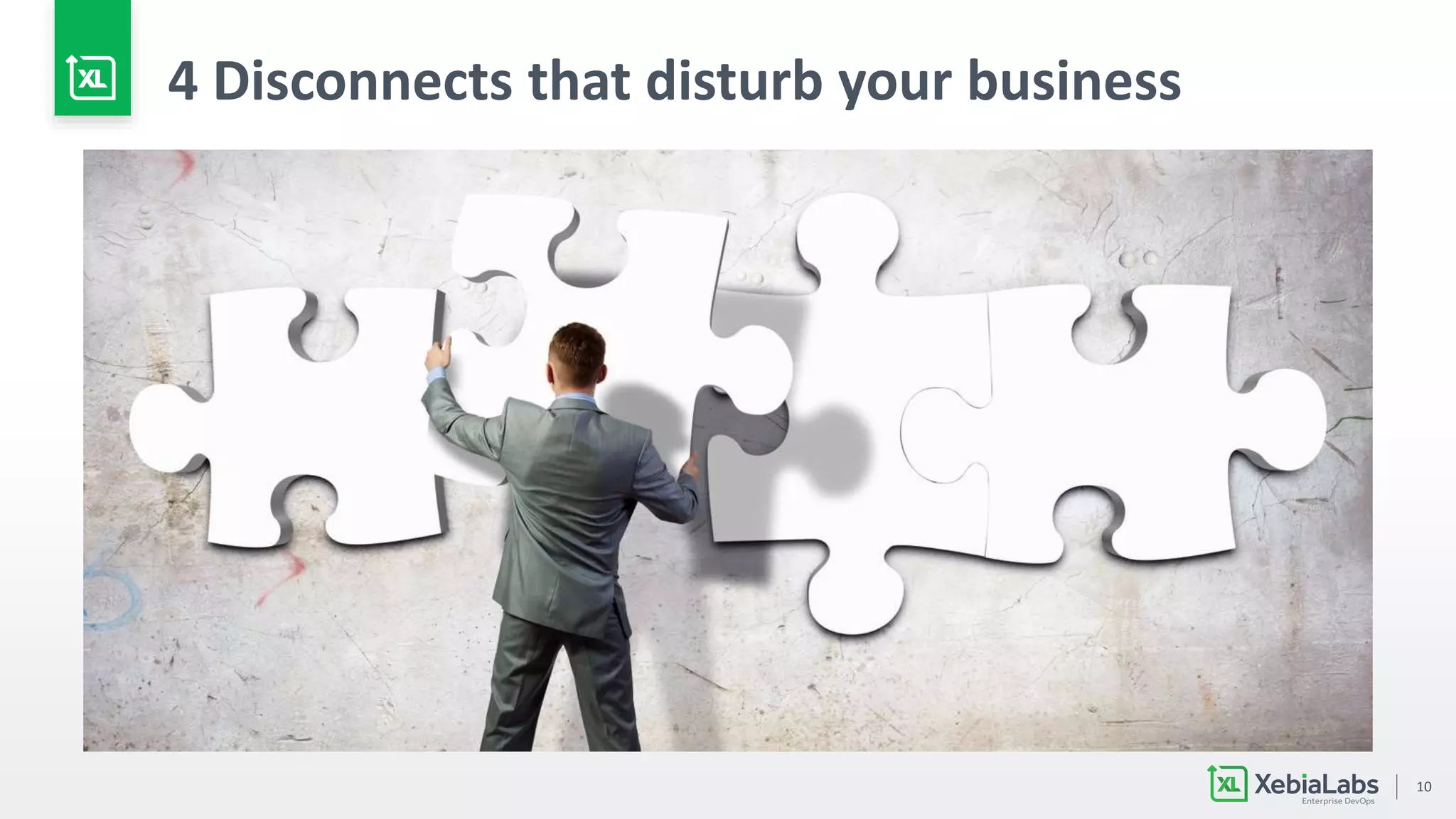 10
4 Disconnects that disturb your business
 