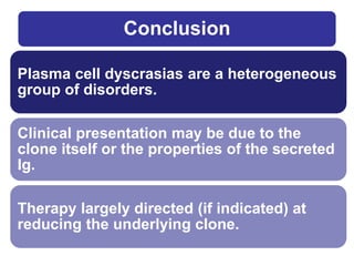 Plasma Cell Disorders | PPTX