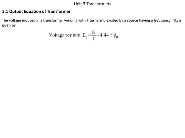3.1. OUTPUT EQUATION | PPT
