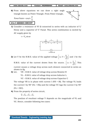 3. a. c. circits | PDF
