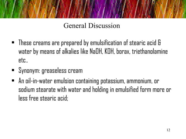 Cold cream, vanishing cream and cleansing cream | PDF