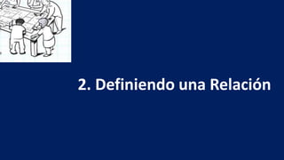 2. Definiendo una Relación
 