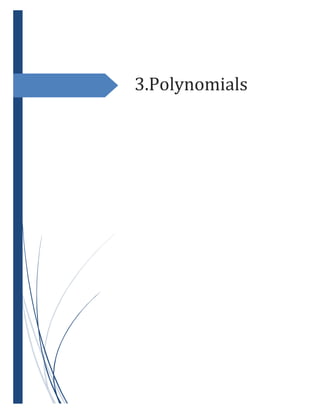3.Polynomials
 