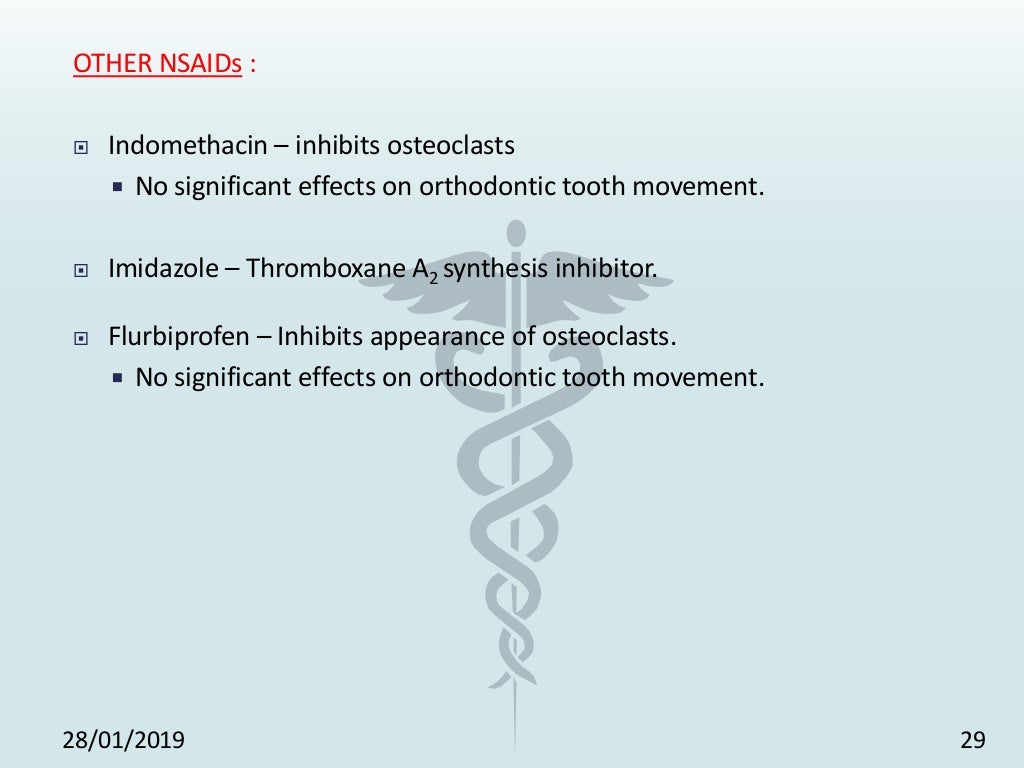 Drugs in orthodontics