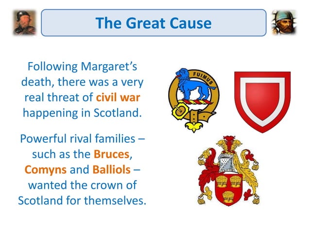 Scottish Wars of Independence - the great cause | PPTX