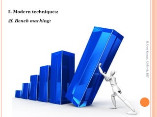 2. Modern techniques:
2f. Bench marking:
R.ArunKumar,AP/Mech,RIT
 