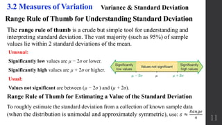3.2 Measures of variation | PPTX