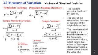 3.2 Measures of variation | PPTX