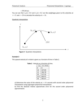 3.2.interpolation lagrange | PDF | Physics | Science