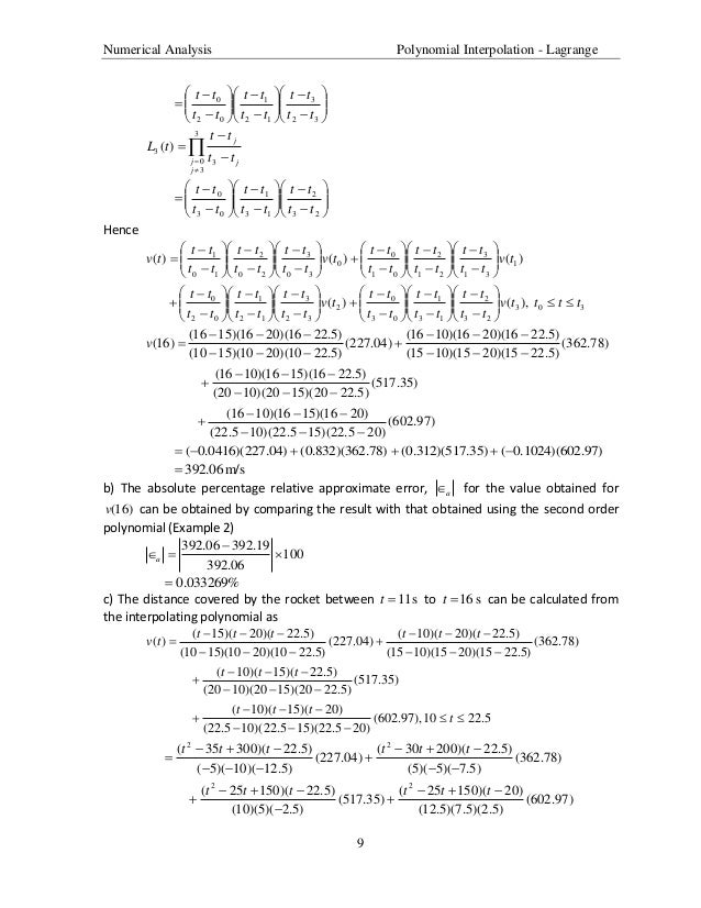 3 2 Interpolation Lagrange
