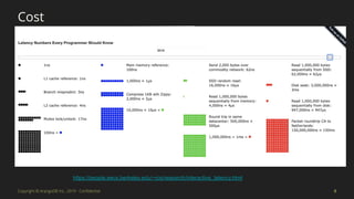 Copyright © ArangoDB Inc., 2019 - Conﬁdential
Cost
8
https://people.eecs.berkeley.edu/~rcs/research/interactive_latency.html
 