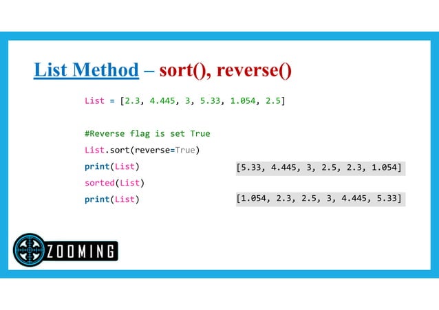 Python Variable Types, List, Tuple, Dictionary