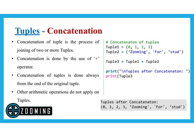Python Variable Types, List, Tuple, Dictionary